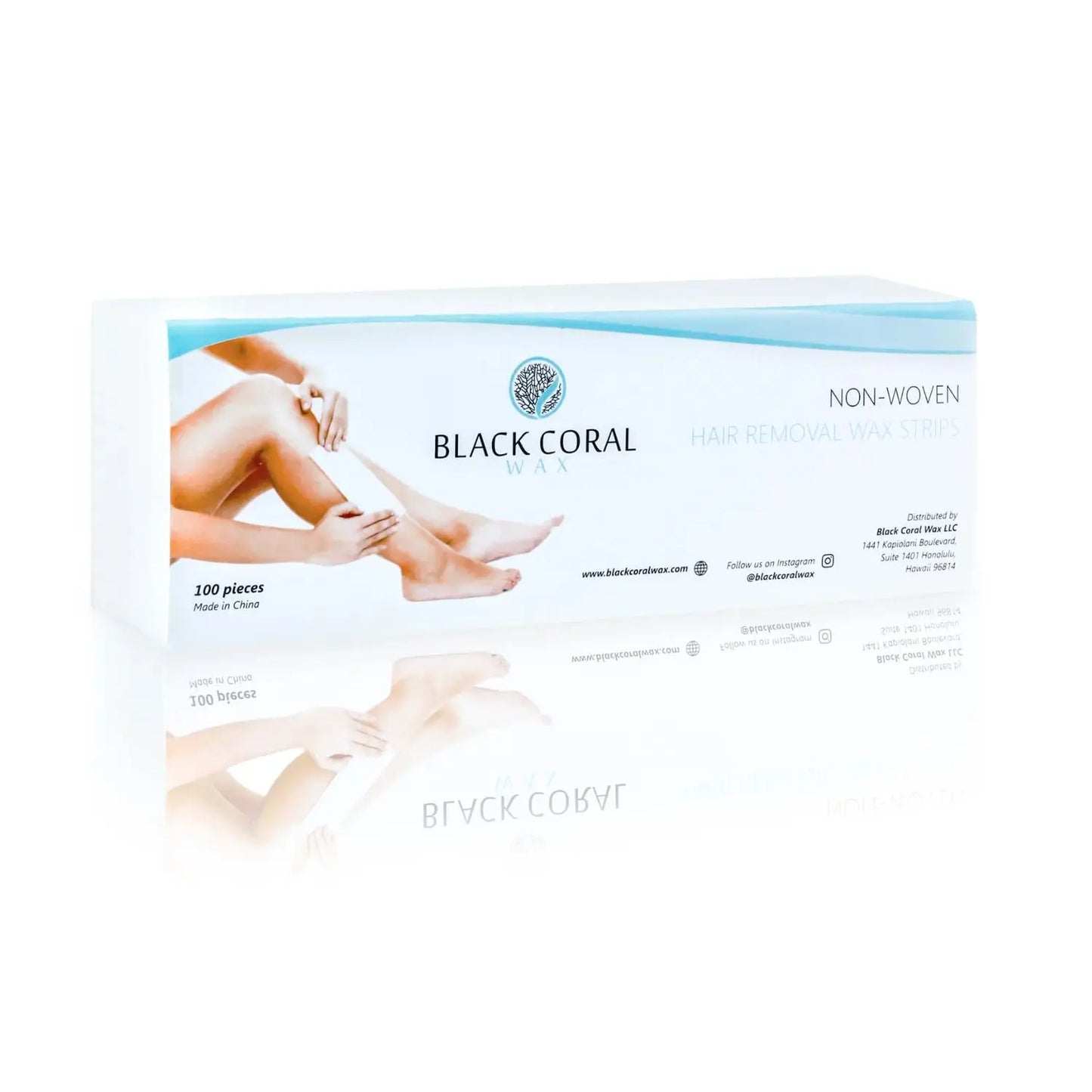 Wax Strips (Non-Woven) - Black Coral Wax UK