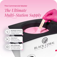 Black Coral Wax 10lb professional wax heater – premium large hot wax pot and wax machine for salon and home use