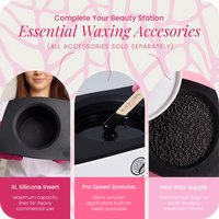 Black Coral Wax 10lb professional wax heater product description – large hot wax machine and wax pot details for UK market