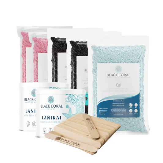 Salon Refill Bundle - Black Coral Wax UK
