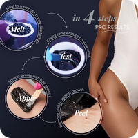 How to use Black Coral Hard Wax – 4-step guide: melt, test, apply and peel for salon-quality results