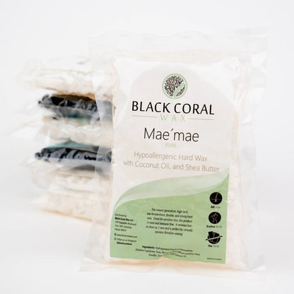 Hard Wax Sample Size Bag 100g - Black Coral Wax