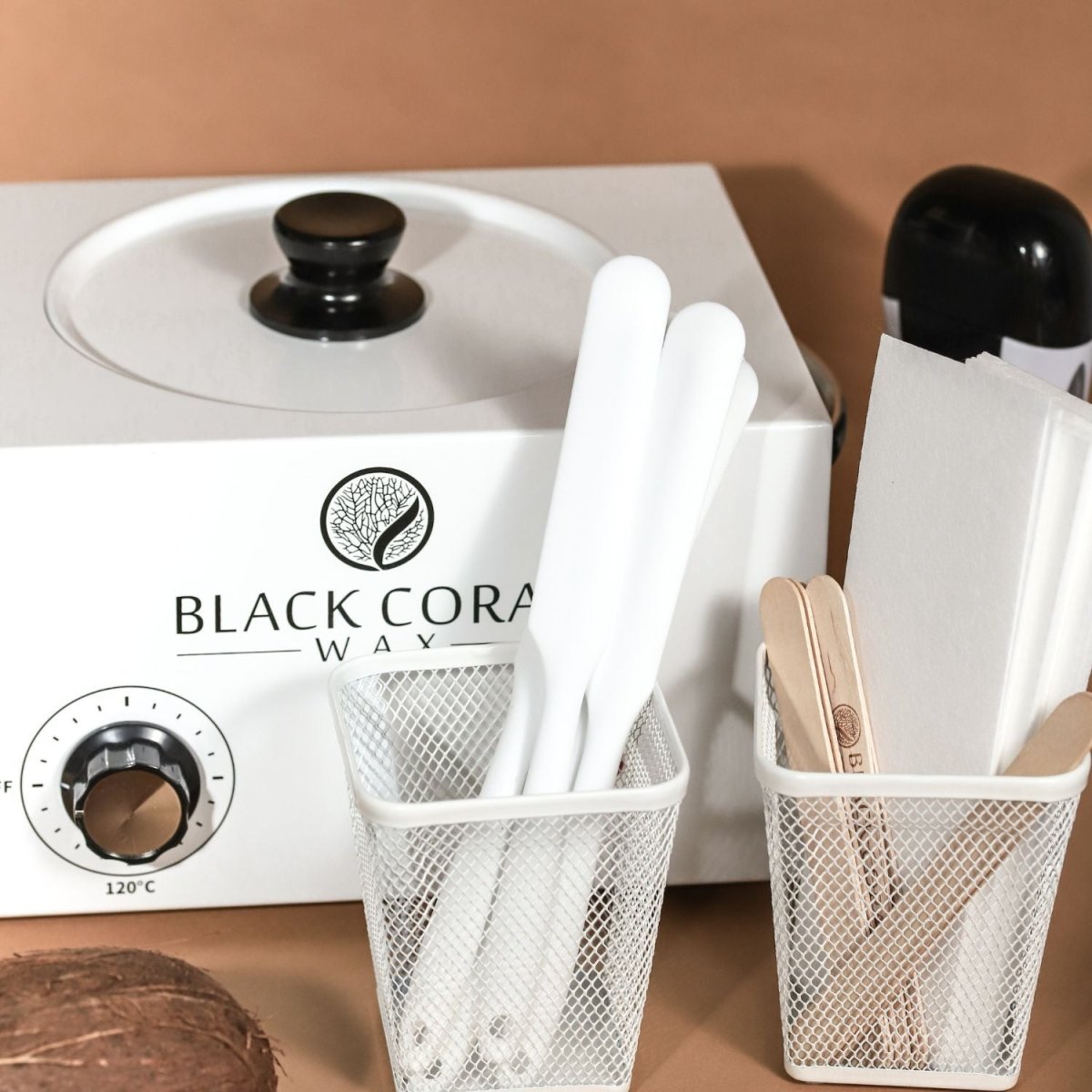 Large Premium Wax Heater - Black Coral Wax