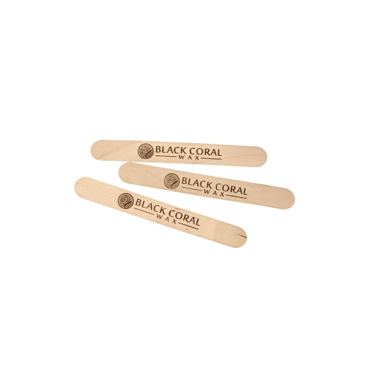 Wooden Waxing Spatulas 100pc. - Black Coral Wax